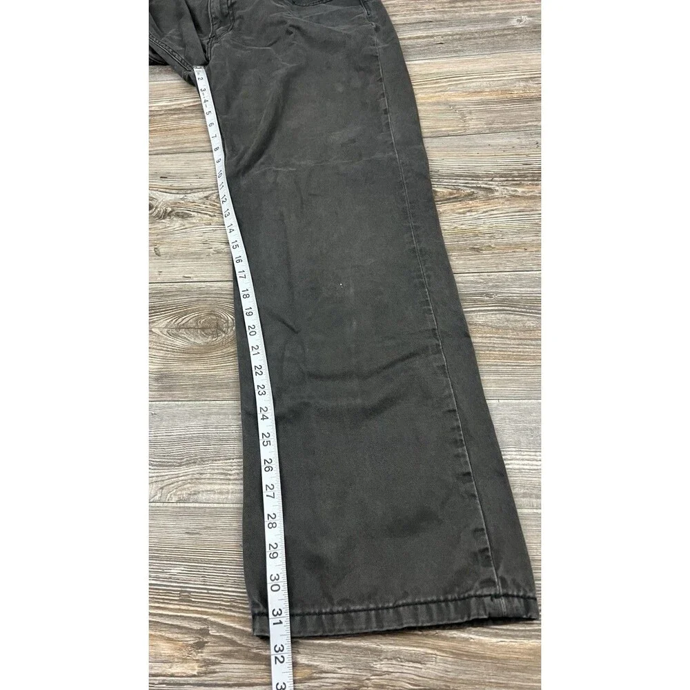 Levi's 514‎ Men's Jeans 38x32 Grey Cotton Straight Leg Jeans Modern Casual